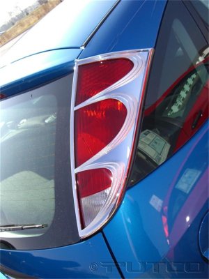 Ford Focus Tail Light Covers - Putco - Chrome - `00-`04