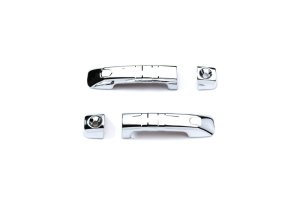 Toyota FJ Cruiser Door Handle Covers - Front - Putco - Chrome - `07-`14