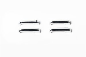 Ford F350 Door Handle Covers - Front + Rear - Putco - Chrome - `15-`22