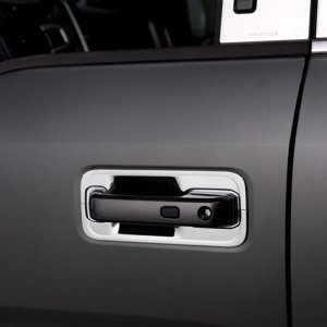 Ford F150 Door Handle Covers - Front + Rear - Putco - ABS Chrome - Chrome - `15-`20