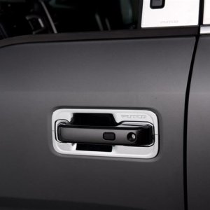 Ford F150 Door Handle Covers - Putco - ABS Chrome - Chrome - `15-`20