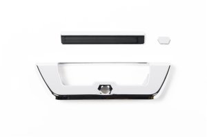 Ford F-150 Tailgate Handle Cover - Rear - Putco - Chrome - `15-`17