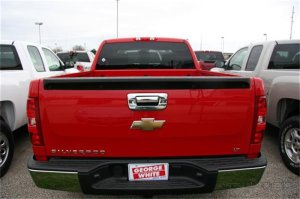 Chevrolet Silverado HD Tailgate Handle Cover - Putco - w/Keyhole - Chrome - 2014