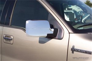 Ford F-150 Mirror Covers - Putco - Chrome - `04-`08