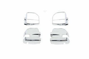 Ford F-150 Mirror Covers - Putco - Chrome - `15-`17