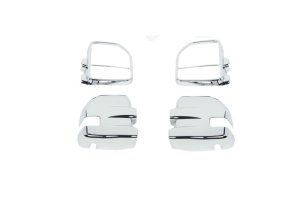 Ford F-150 Mirror Covers - Putco - Chrome - `15-`17
