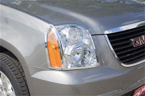 GMC Yukon XL Head Lamp Overlays & Rings - Putco - Chrome - `07-`14