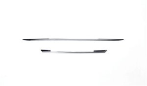 Kia Forte Tailgate Handle Covers - Putco - Chrome - `13-`16