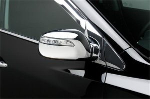 Hyundai Tucson IX Mirror Covers - Putco - w/ LED Opening - Chrome - `10-`15