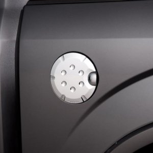 Ford F-150 Fuel Tank Door Cover - Putco - Chrome - `15-`20