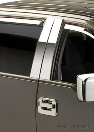 Ford Raptor Pillar Posts - Putco - Stainless Steel - `04-`14