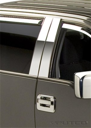 Ford Raptor Pillar Posts - Putco - Stainless Steel - `04-`14