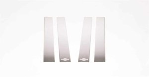Chevrolet Silverado HD Steel Pillar Posts - Putco - Stainless Steel - 2014
