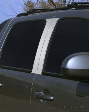 Chevrolet Avalanche Pillar Post Trim - Putco - Classic - Stainless Steel - `07-`13