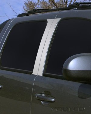 Chevrolet Avalanche Pillar Post Trim - Putco - Classic - Stainless Steel - `07-`13
