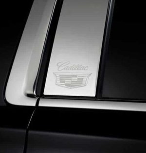 Cadillac Escalade Pillar Post Trim - Putco - Stainless Steel - `07-`14