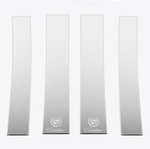 Cadillac Escalade EXT Pillar Post Trim - Putco - Stainless Steel - `07-`13