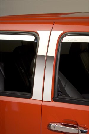 GMC Yukon Pillar Posts - Putco - Stainless Steel - `07-`14 GMC Yukon Pillar Posts - Putco - Stainless Steel - `07-`14