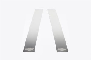 Chevrolet Tahoe Steel Pillar Posts - Rear - Putco - Stainless Steel - `15-`20