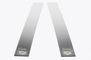 Cadillac Escalade Steel Pillar Posts - Rear - Putco - Stainless Steel - `15-`20