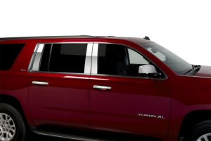 GMC Yukon XL Pillar Post Trim - Putco - Classic - Stainless Steel - `15-`20