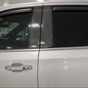 Chevrolet Silverado Pillar Posts - Putco - Black Platinum - `14-`19