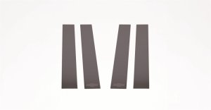 Chevrolet Silverado Pillar Posts - Putco - Black Platinum - `14-`19