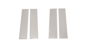 GMC Sierra 3500 Pillar Post Trim - Putco - Classic - Stainless Steel - `19-`26 GMC Sierra 3500 Pillar Post Trim - Putco - Classic - Stainless Steel - `19-`26