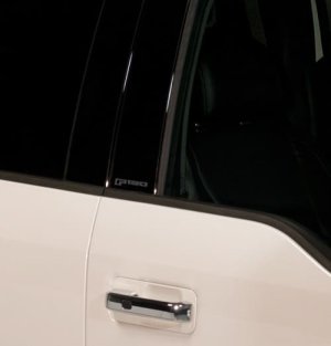 Ford F-150 Pillar Post Trim - Putco - Platinum - Black - `15-`20