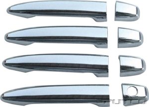Toyota Tacoma Door Handle Covers - Front + Rear - Putco - Chrome - `03-`09