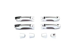 Toyota Land Cruiser Door Handle Covers - Front + Rear - Putco - Chrome - `08-`10