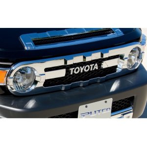 Toyota FJ Cruiser Grille Cover - Putco - Chrome Trim - Chrome - `07-`14