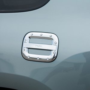 Toyota Land Cruiser Fuel Tank Door Cover - Putco - Chrome - `08-`10