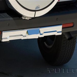 Toyota FJ Cruiser Rear Apron Cover - Putco - Without Hitch - Chrome - `07-`14