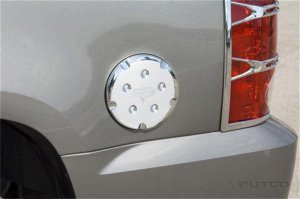GMC Yukon Fuel Tank Door Cover - Putco - Chrome - `07-`14 GMC Yukon Fuel Tank Door Cover - Putco - Chrome - `07-`14