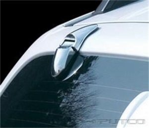 Kia Sportage Door Hinge Cover - Rear - Putco - w/ Wiper Cover - Chrome - `03-`08