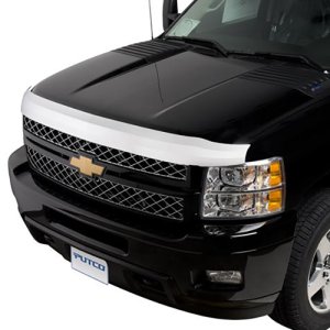 Chevrolet Silverado 2500 Hood Deflector - Putco - Element Chrome - Chrome - `11-`14