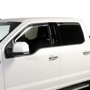 Ford F150 Window Visors - Putco - Element Chrome - Chrome - `15-`20