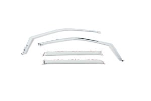 Ford F350 Window Visors - Putco - Element Chrome - Chrome - `17-`22