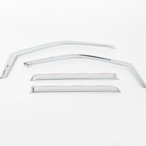 Ford F350 Window Visors - Putco - Element Chrome - Chrome - `17-`22