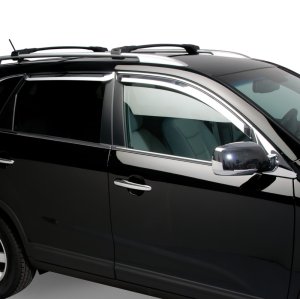 Hyundai Tucson Window Visors - Putco - Element Chrome - Chrome - `05-`08