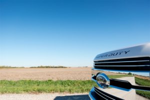 Ford F350 Lettering Emblems - Rear - Putco - Super Duty Stamped Cut Letters - Black Platinum - `17-`19