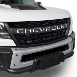 Chevrolet Silverado 3500 Grille Letters - Front - Putco - Stainless Steel - `20-`26