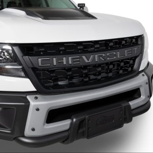 Chevrolet Colorado Grille Letters - Putco - Black Platinum - `19-`22