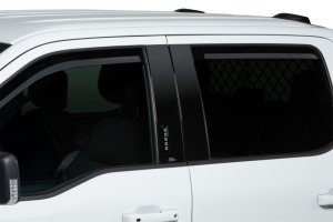 Ford F-350 Window Visors - Front + Rear - Putco - Element - Tinted - `24-`26 Ford F-350 Window Visors - Front + Rear - Putco - Element - Tinted - `24-`26