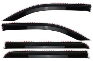 Dodge Ram 1500 Window Visors - Front & Rear - Putco - Element - Tinted - `19-`26