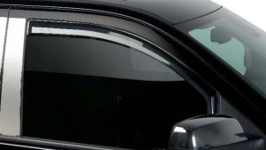 Nissan Titan Element Tinted Window Visors - Front - Putco - Tinted - `16-`20
