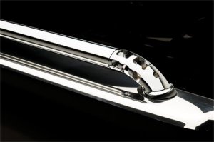 Chevrolet Silverado 3500 Truck Bed Side Rail - Putco - Oval Chrome Coated Stainless Steel - Chrome - `15-`19