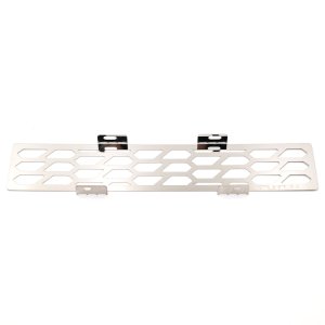 Ford F350 Super Duty Bumper Grille Inserts - Putco - Hex Shield Design - Polished Stainless Steel - `23-`24