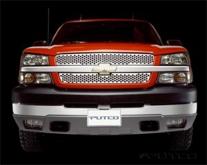 Chevrolet Silverado Grille - Putco - Punch Stainless Steel - `02-`06